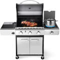 Neues Design Multi Purpose Gasgrills Schwarz schwarz